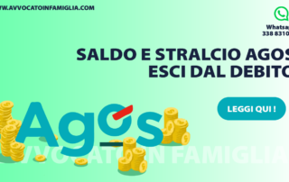 agos saldo e stralcio